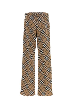 Embroidered polyester blend pant BURBERRY (8091946)