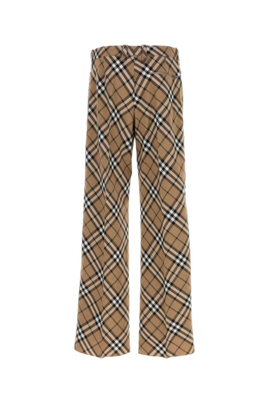 Embroidered polyester blend pant BURBERRY (8091946)