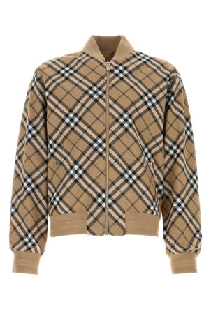 Embroidered polyester blend bomber jacket BURBERRY (8092963)