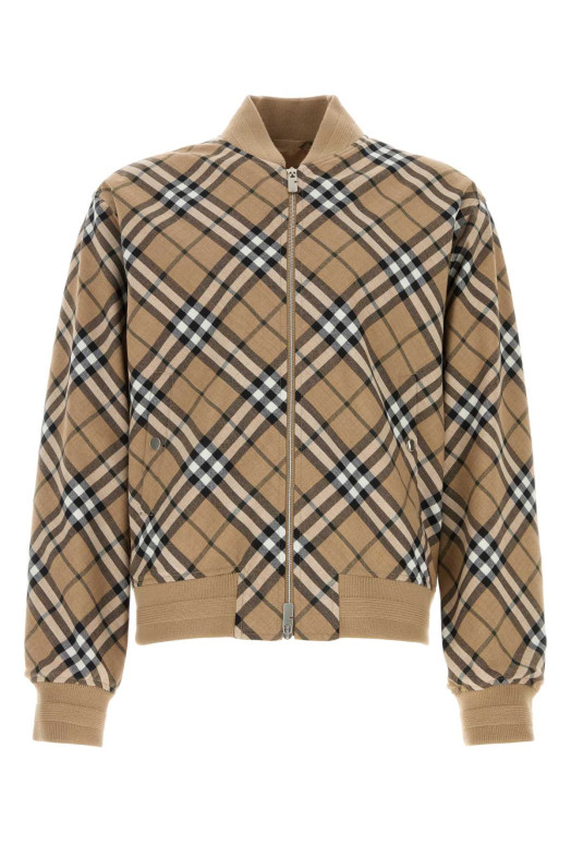 Embroidered polyester blend bomber jacket BURBERRY (8092963)