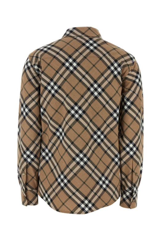 Embroidered polyester blend shirt BURBERRY (8093314)