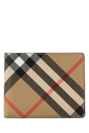Printed e-canvas wallet BURBERRY (8095693)