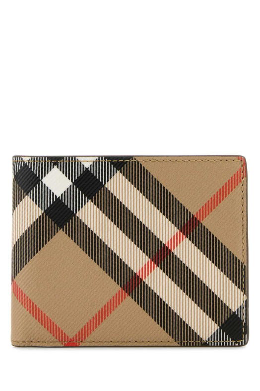 Printed e-canvas wallet BURBERRY (8095693)
