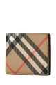 Printed e-canvas wallet BURBERRY (8095693)