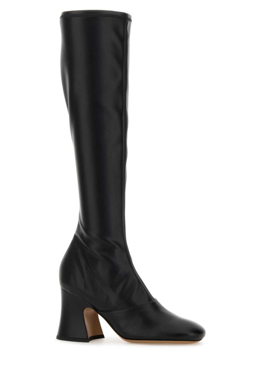 Black synthetic leather Janis boots CHLOE (CH25W13HUH)