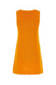 Orange cotton blend dress JIL SANDER (J02CT0328J15391)