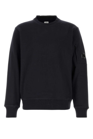 Midnight blue cotton sweatshirt C.P. COMPANY (RCCMSS713A005086W)