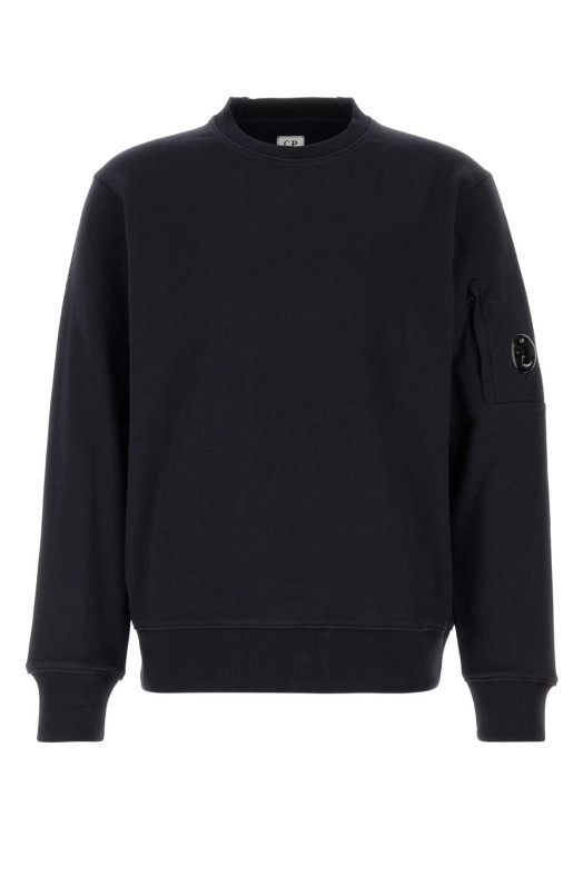 Midnight blue cotton sweatshirt C.P. COMPANY (RCCMSS713A005086W)