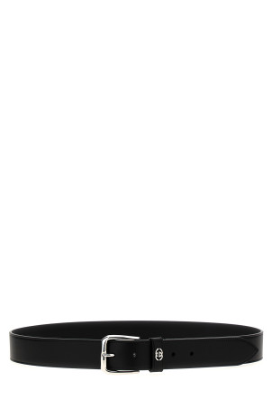 'Incrocio GG' belt Black