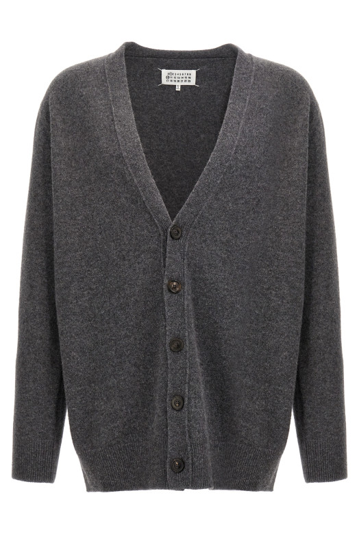 Wool cardigan Gray