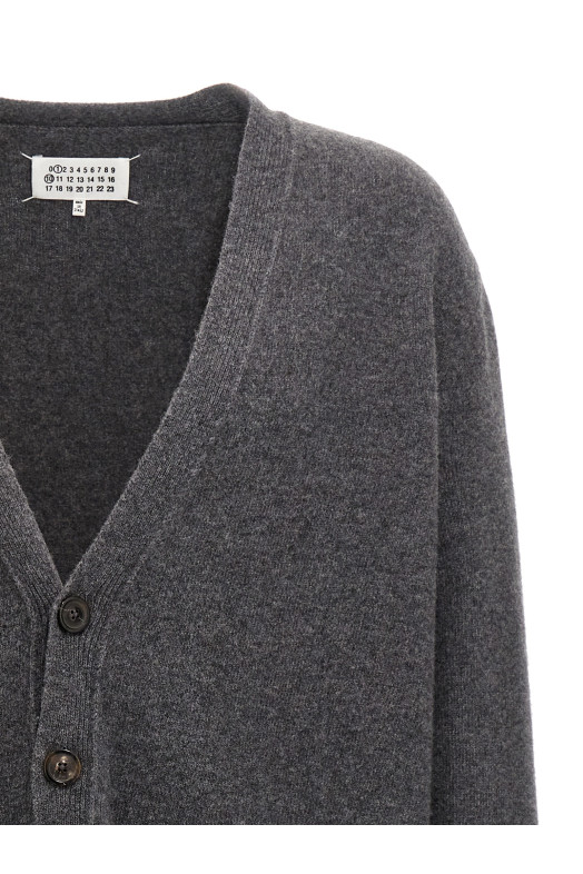 Wool cardigan Gray