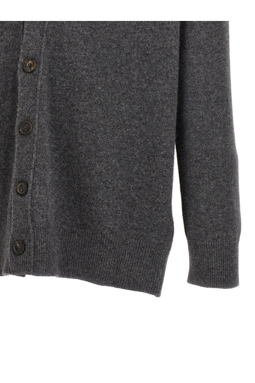 Wool cardigan Gray