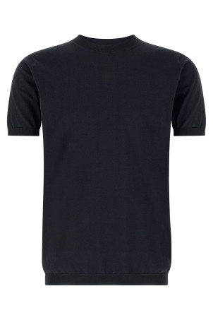 Linen cotton sweater Blue