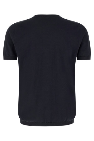 Linen cotton sweater Blue