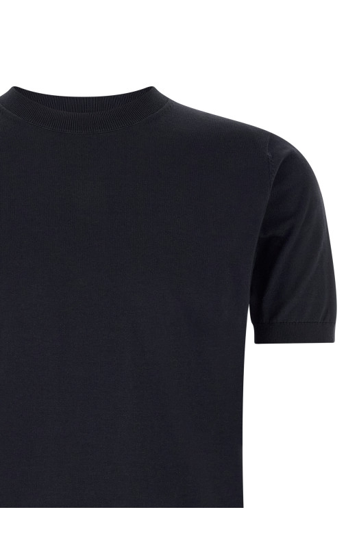 Linen cotton sweater Blue