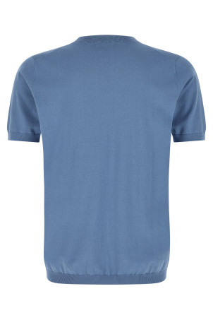 Linen cotton sweater BLUE