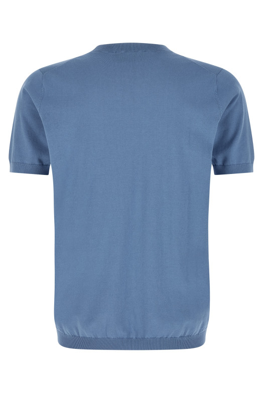 Linen cotton sweater BLUE