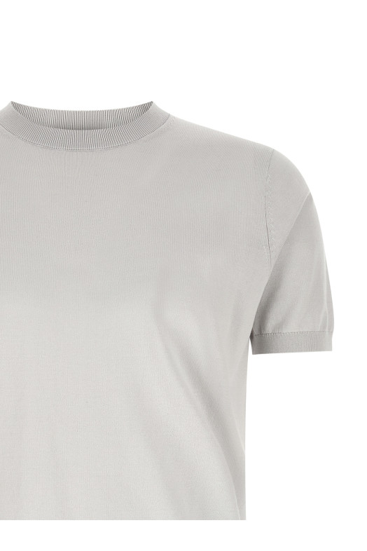 Linen cotton sweater Gray