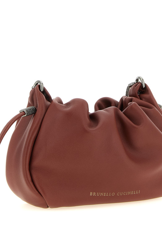 'Bucket Mellow' mini crossbody bag Brown