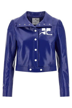 'Reedition Vinyl' jacket Blue