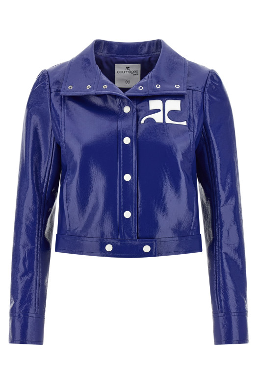'Reedition Vinyl' jacket Blue