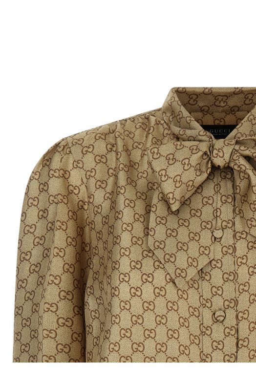 'GG' shirt Beige