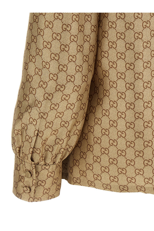 'GG' shirt Beige