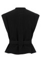 'Chasuble' vest Black