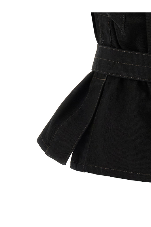 'Chasuble' vest Black