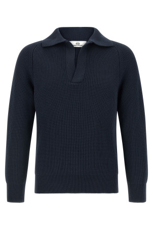 Polo sweater Blue