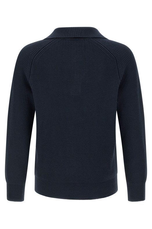Polo sweater Blue