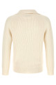 Polo sweater White