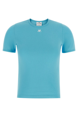 'Signature Contrast' T-shirt BLUE