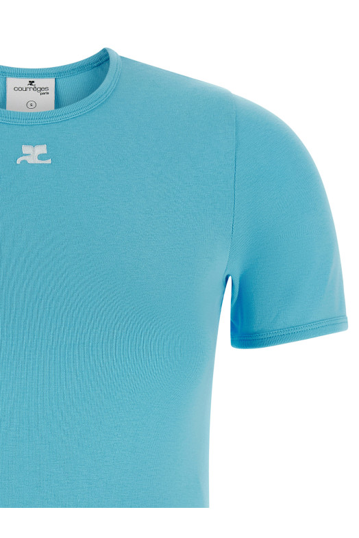 'Signature Contrast' T-shirt BLUE