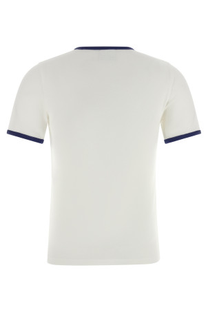 'Signature Contrast' T-shirt Blue