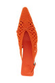 'Les Slingbacks Cubisto B' slingback orange