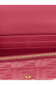 'Continental Baguette' wallet on chain Fuchsia