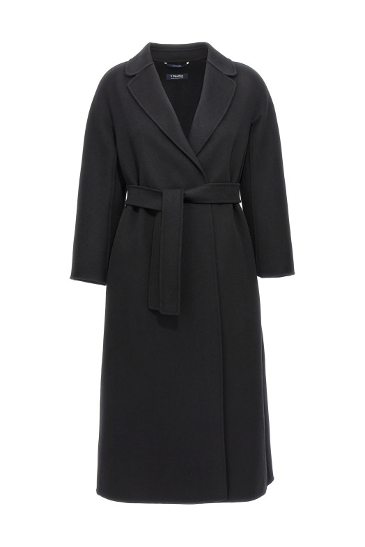 'Esturia' coat Black