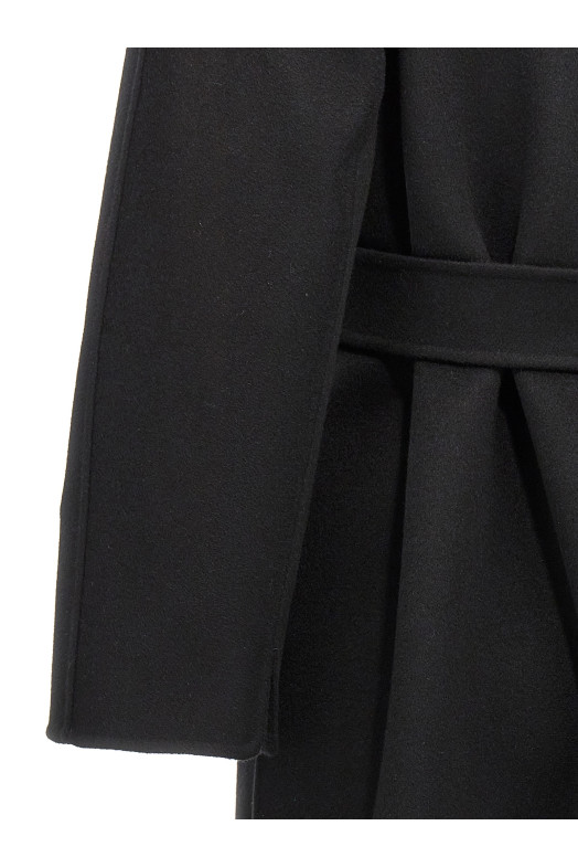 'Esturia' coat Black