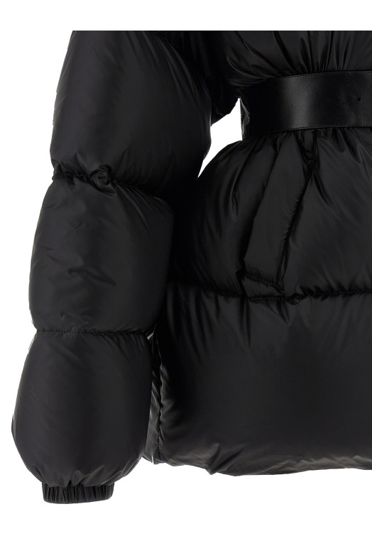 'Hourglass' down jacket Black