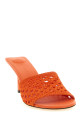 'Les Mules Cubisto' sandals orange