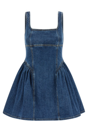 Denim mini dress Blue