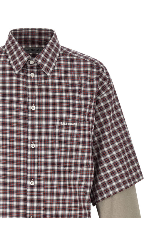 'Wrong Sleeve' shirt Red