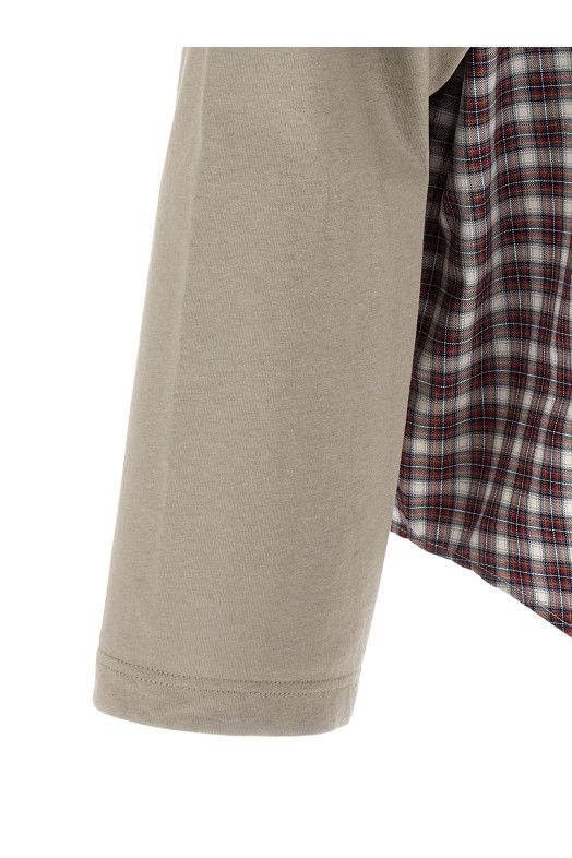 'Wrong Sleeve' shirt Red