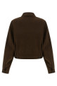 Blouson crop Brown