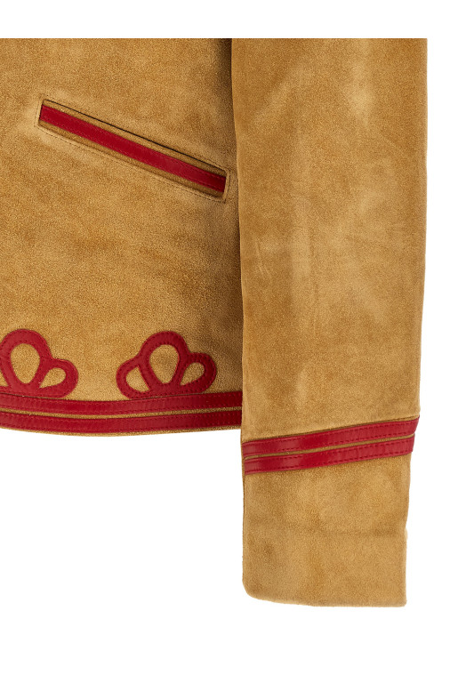 'Trefoil' jacket Beige