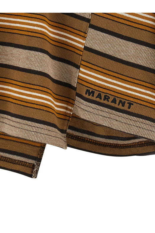 'Isalyne' polo shirt Beige