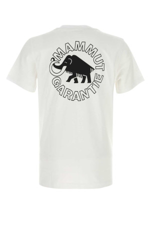White cotton t-shirt MAMMUT SWISS1862 (101705892)