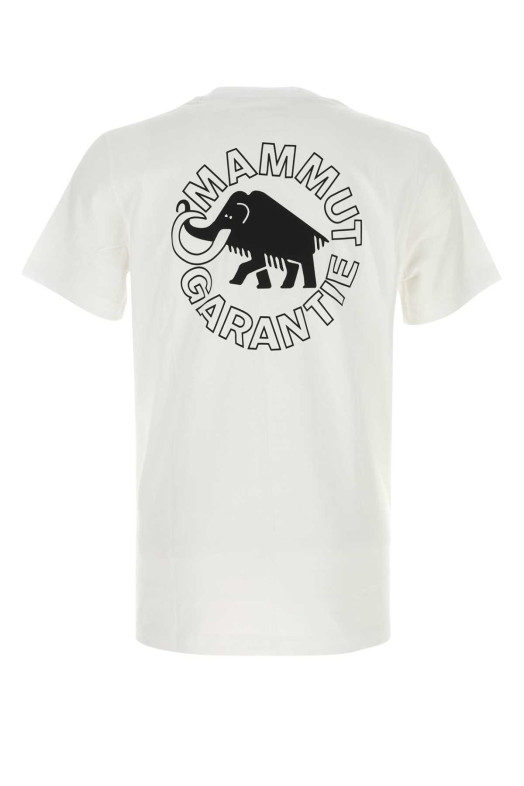 White cotton t-shirt MAMMUT SWISS1862 (101705892)