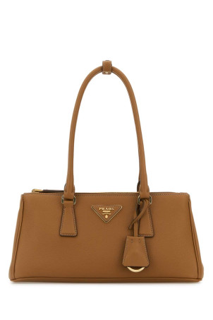 Camel leather shoulder bag PRADA (1BA457VYO02CYS)